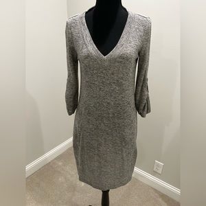 Max Studio Cute Casual Grey Dress with Pockets Size S